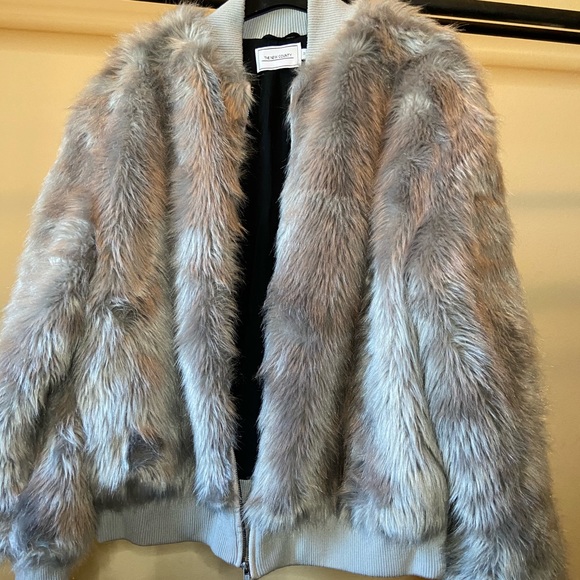 Cold! In this silver faux fur ! - Picture 3 of 6